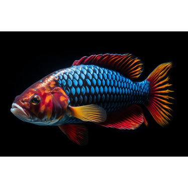 Fish Print Canvas